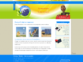 Webdesign: Energy Minded - Website Energy Minded: plaatsing van zonnepanelen in Nederland